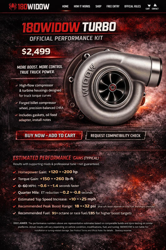 180 WIDOW TURBO