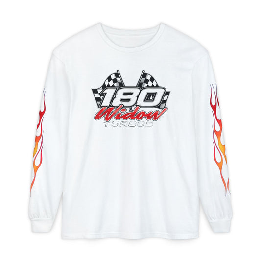 180 Widow Racing Flags Flame Tee