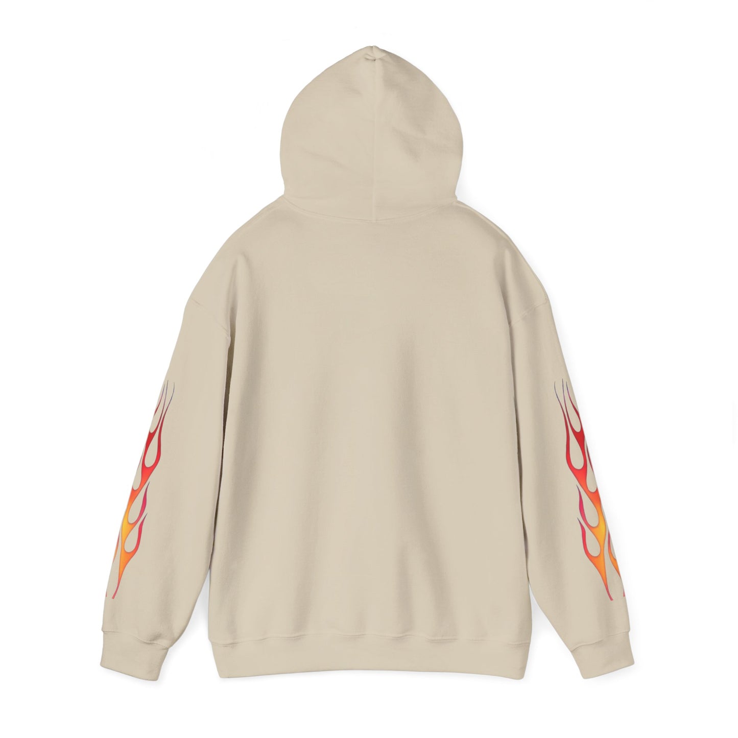 Racing 180 Widow Hoodie — Flame Sleeve Motorsport Pullover
