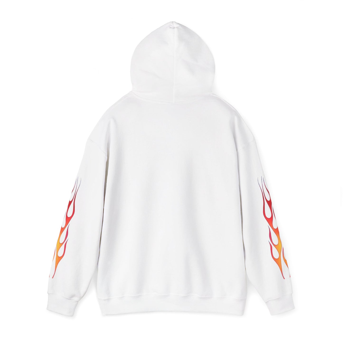 Racing 180 Widow Hoodie — Flame Sleeve Motorsport Pullover