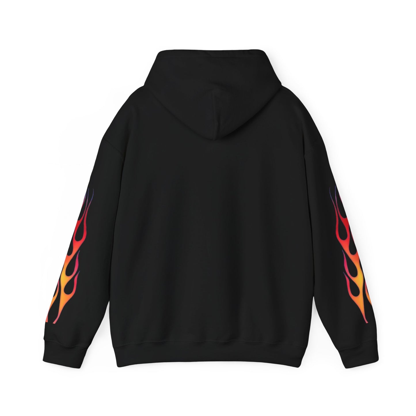 Racing 180 Widow Hoodie — Flame Sleeve Motorsport Pullover