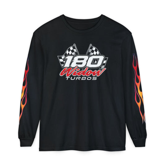 180 Widow Racing Flags Flame Tee